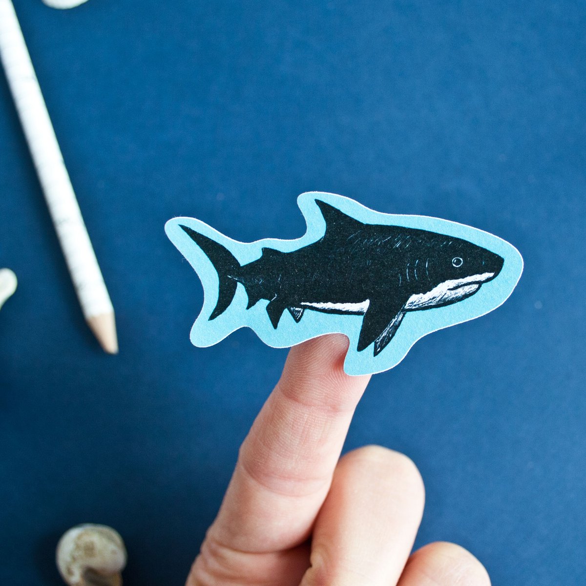 Sticker sheet underwater animals A5
