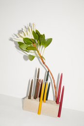 Común - set di due candele coniche
