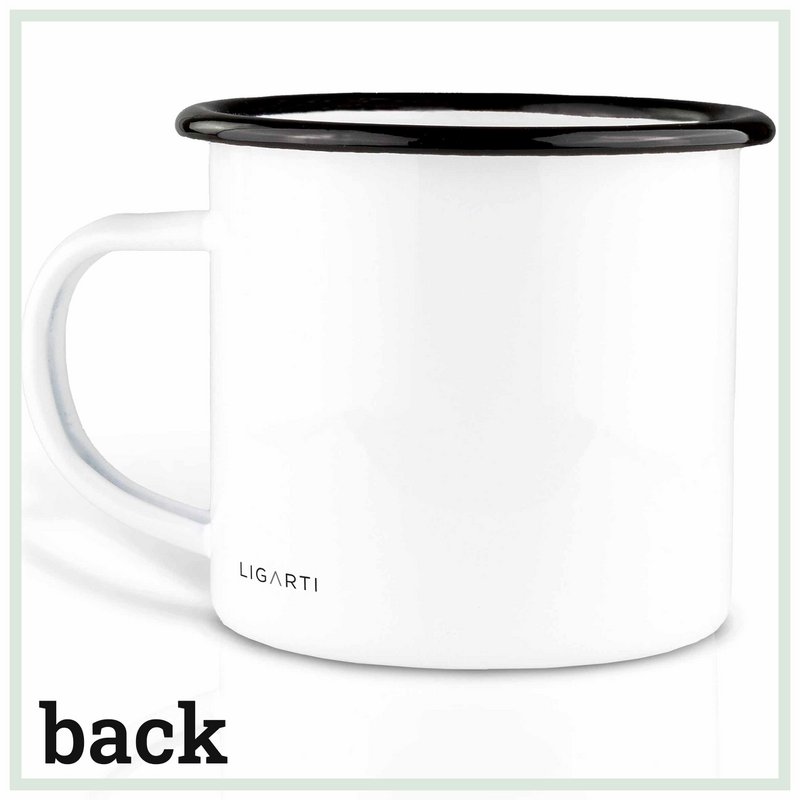Enamel cup – turtle