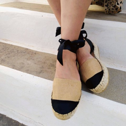 Ma Belle Espadrilles - Beige - Double Sole