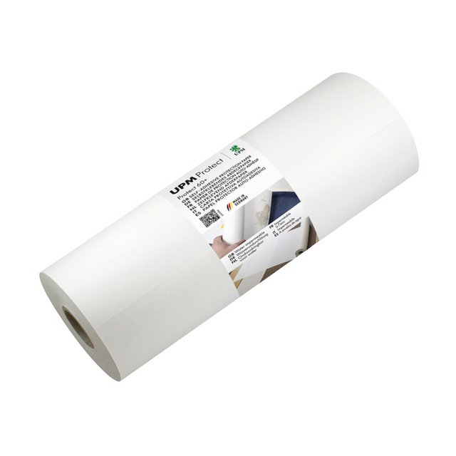 Afdekpapier UPM zelfklevend P60+ Protect 22,5cmx50meter