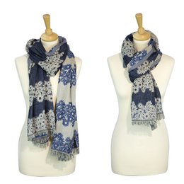Sunsa Damenschals, Wintershchal Halstuch aus Baumwolle & Viskose , Damen Schals Tücher für Herbst/ Winter, Multifunktiontuch als Scarf /Schal oder Stola/Schultertuch