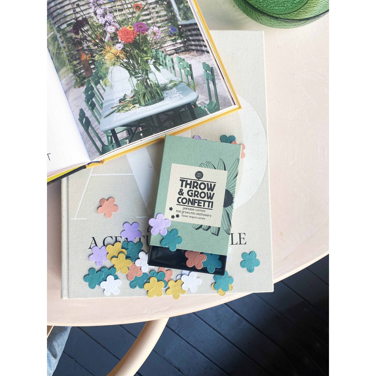 Throw and Grow confetti - mixed colors