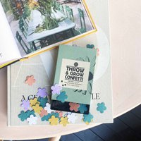 Throw and Grow confetti - mixed colors