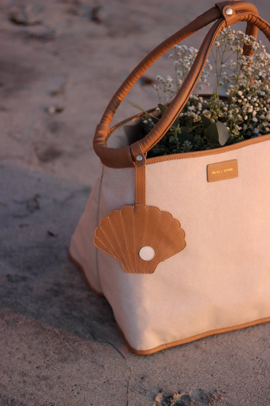 Premium Beach Bag Camel