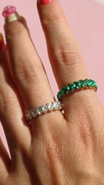 Ava - Eternity Ring Stack