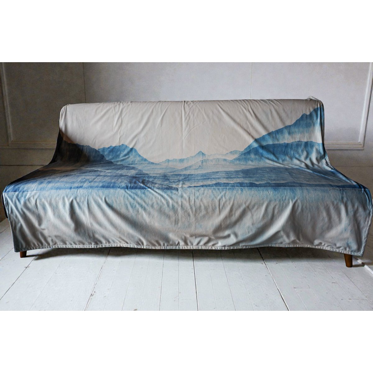 Plaid - Tenture - dessus de lit - 140x180 cm - Design Gilles Giacomotti