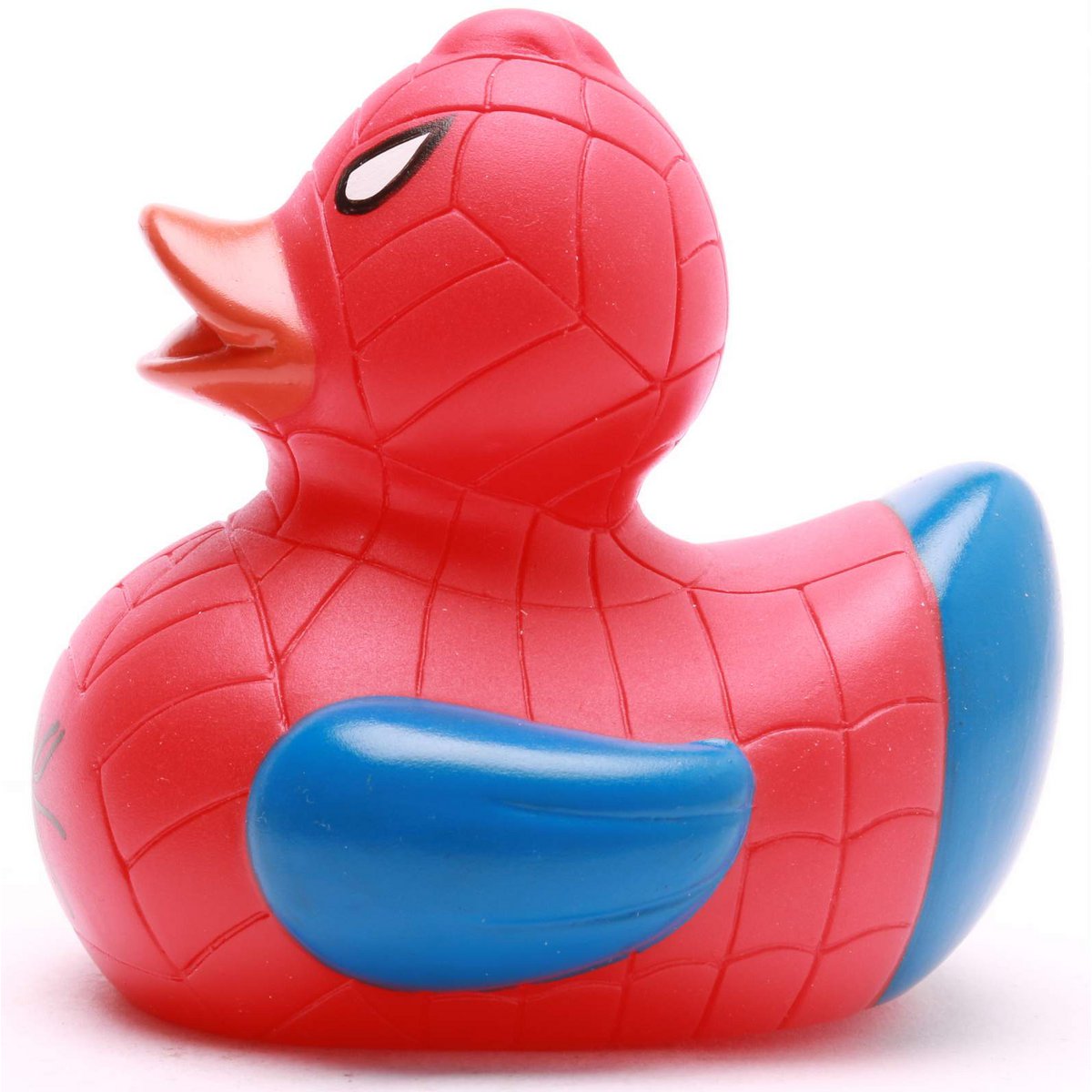 Rubber duck superhero red-blue - rubber duck