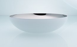 In Between flat white exterior / mirror interior