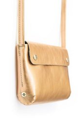 borsa in pelle rame