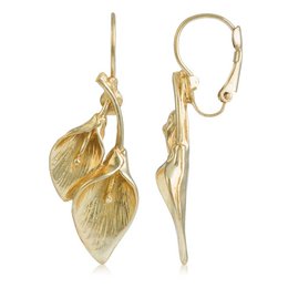 Goldener Calas-Ohrring