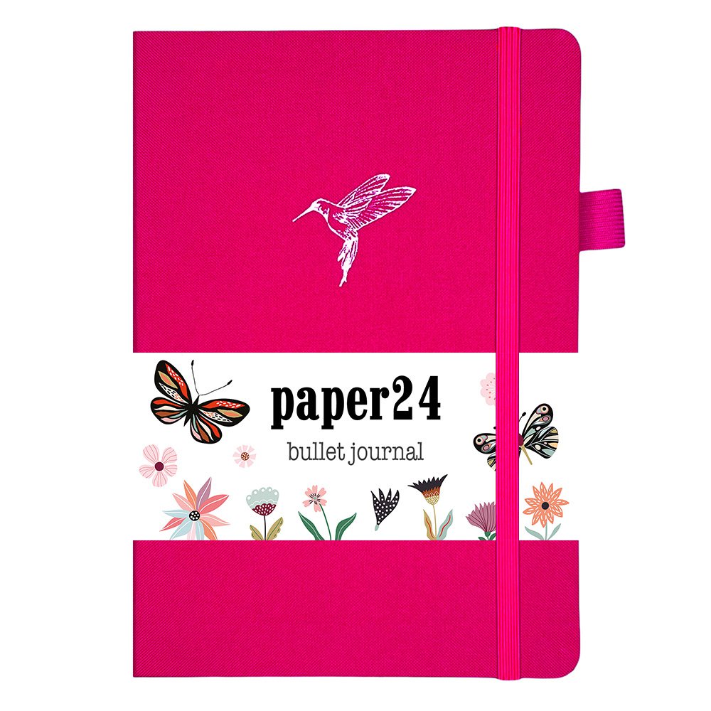 Paper24 Bullet Journal Blossom Hummingbird A5 cuadrícula de puntos