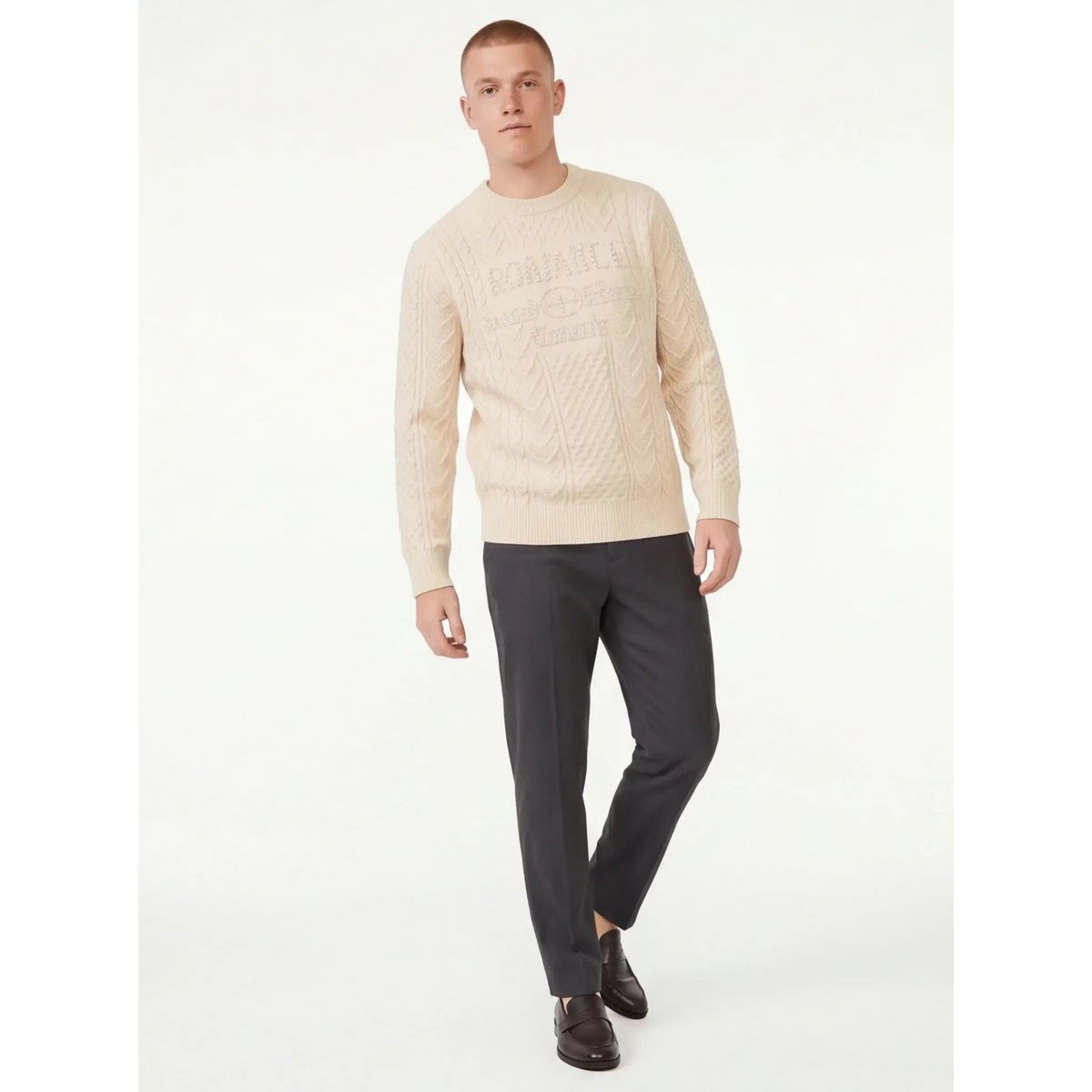 Ikonischer Pullover – mit feiner Textur für eine auffällige Silhouette