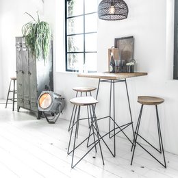 Loft barkruk naturel