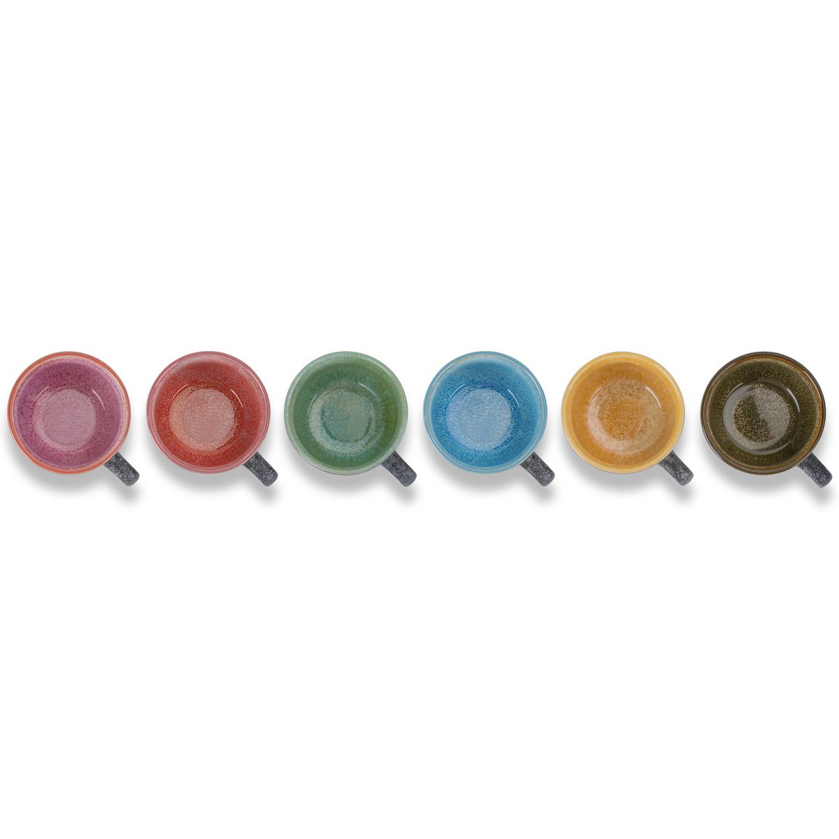 Cappuccinotassen Set Las Palmitas 6er Set 190 ml