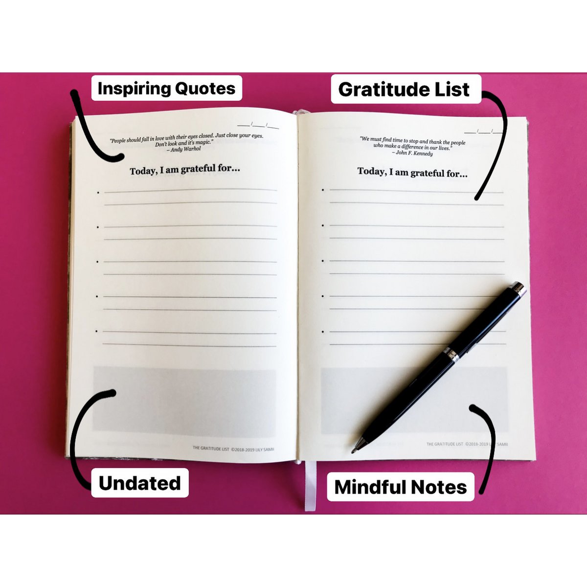 Best-seller Gratitude List-tidsskrifter