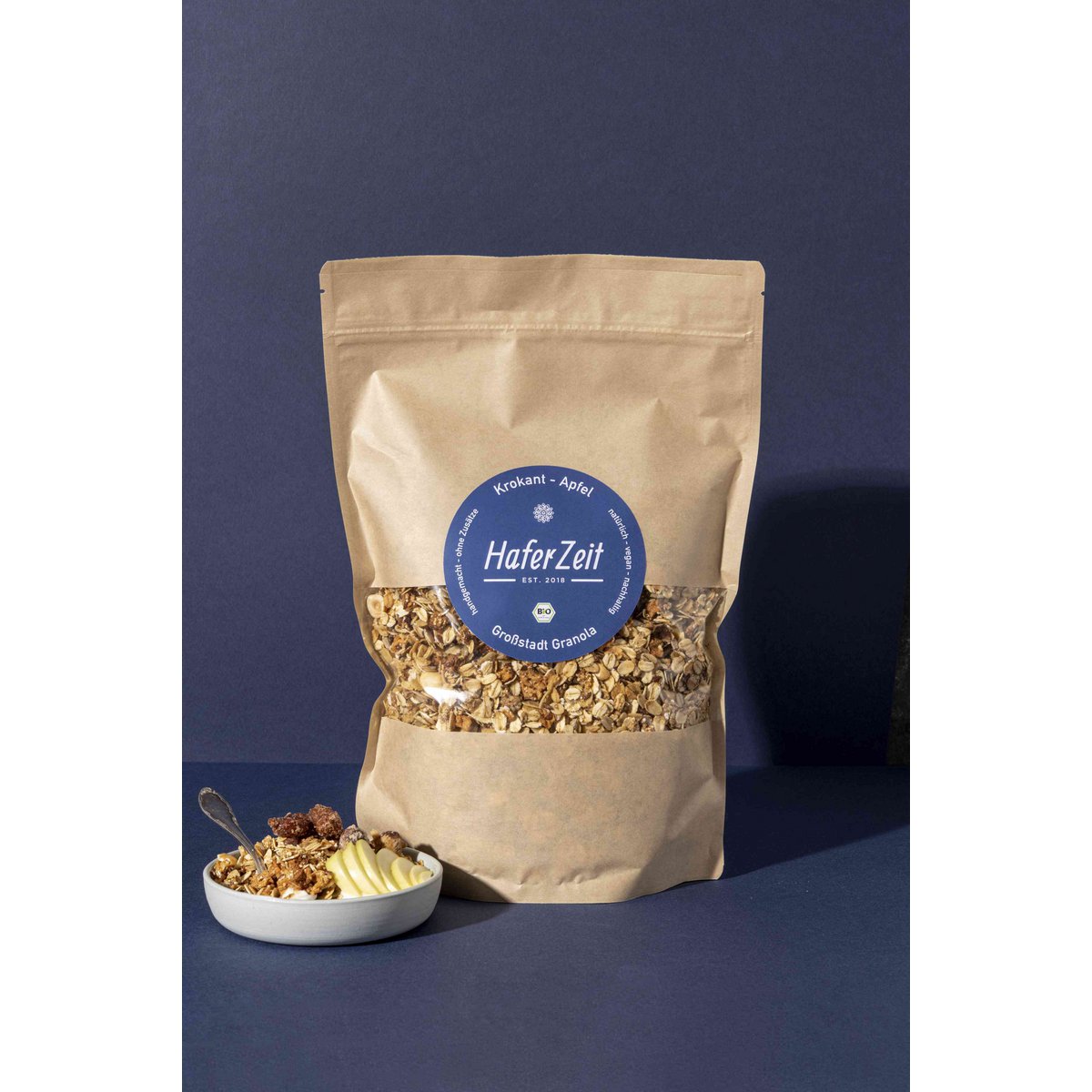 Granola Orgánica Manzana Quebradiza
