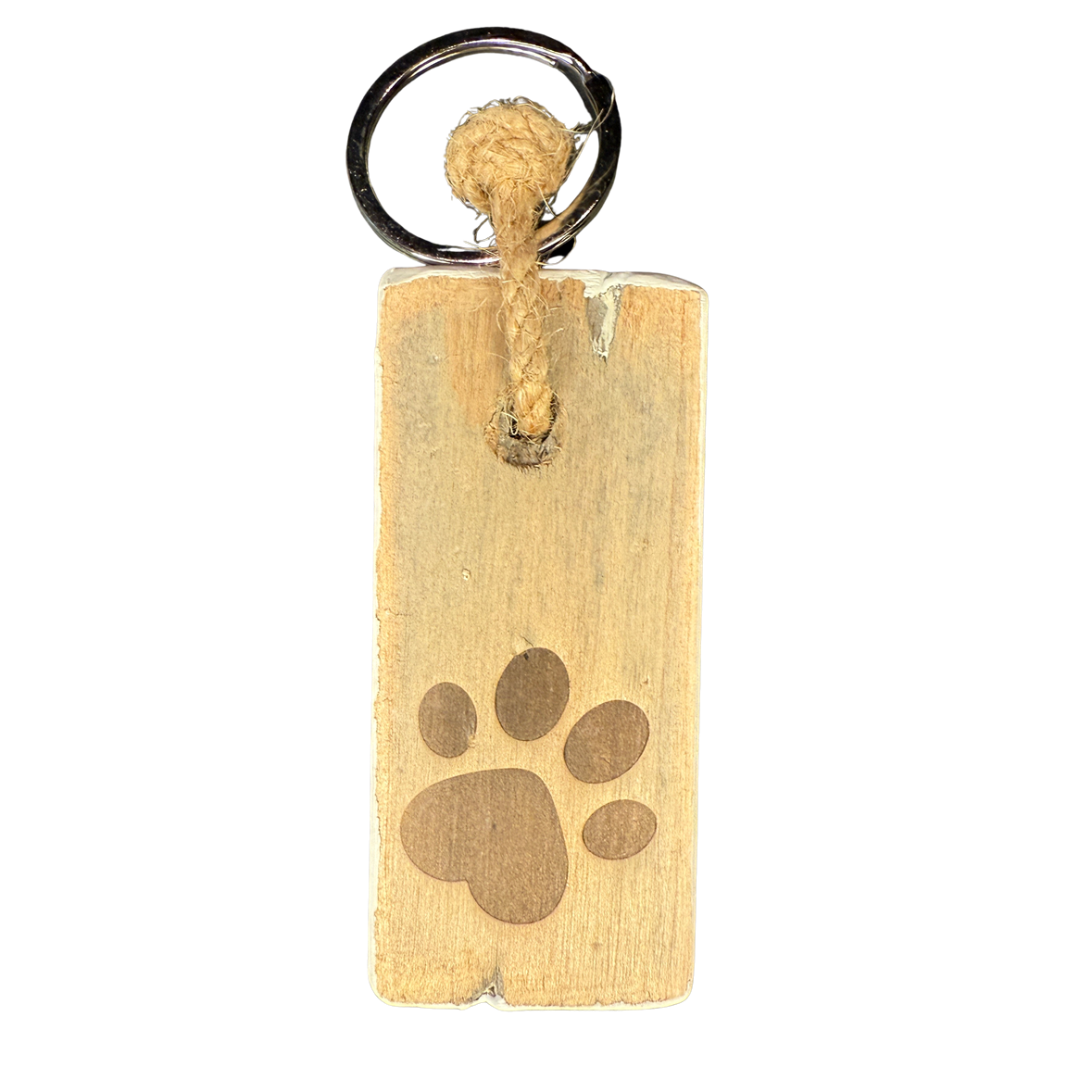 keyhanger old dutch flat DOG PAW PRINT