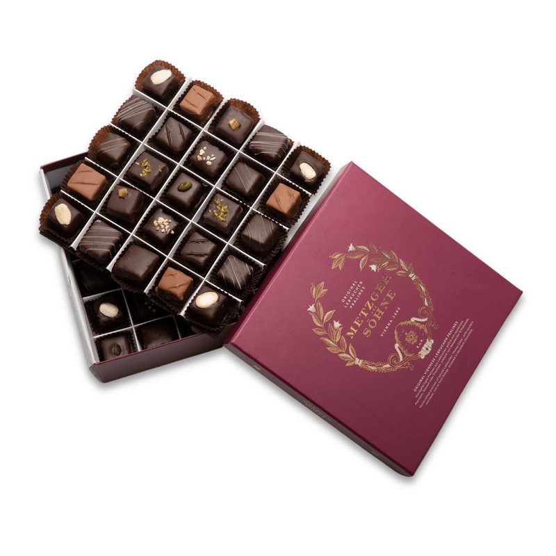 Maxima Gingerbread Chokoladeæske - Rød