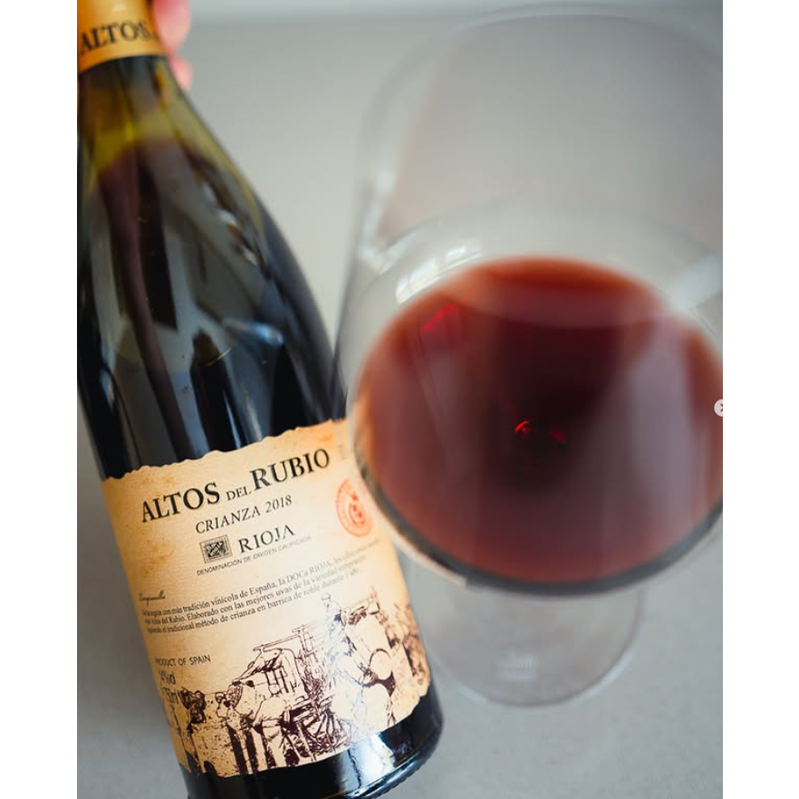 Crianza rødvin D.O.Ca. Rioja Altos del Rubio