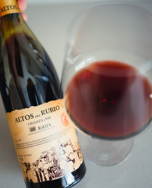 Vin rouge Crianza D.O.Ca. Rioja Altos du Rubio