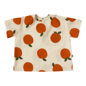 Mousseline T-shirt voor baby en kinderen - 9 kleuren jongens- en meisjestop | jongenskleding, meisjeskleding