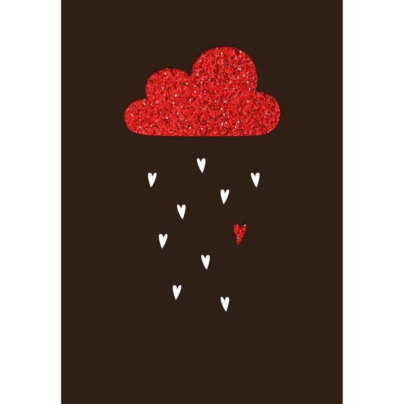 Wenskaart Paper Deluxe "wolk"