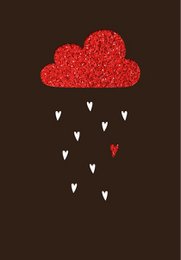 Wenskaart Paper Deluxe "wolk"