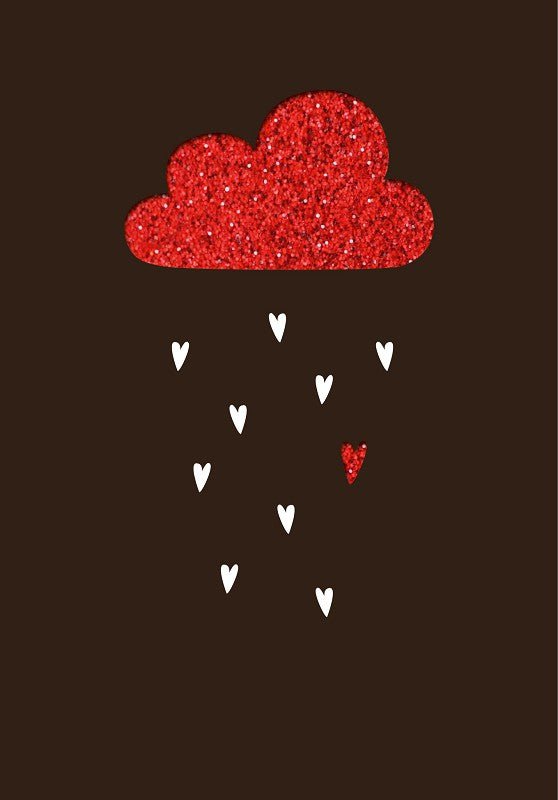 Wenskaart Paper Deluxe "wolk"