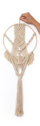 MACRAME RONDE WAND HANGSET 260 x 700 mm