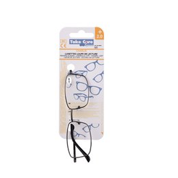 Leesbril – Charlie Metal Zwart +2,0