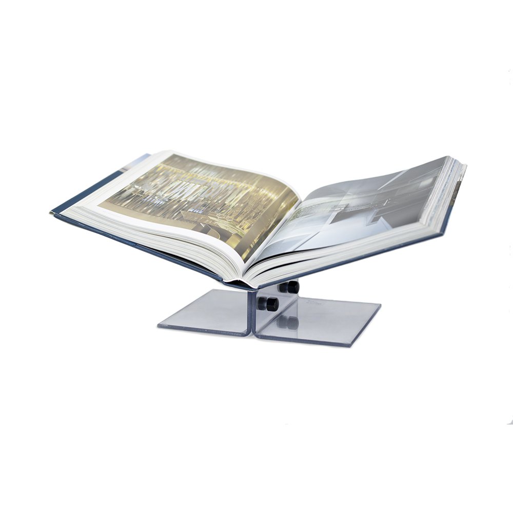 Y-Bookstand - schuin laag - Polycarbonaat