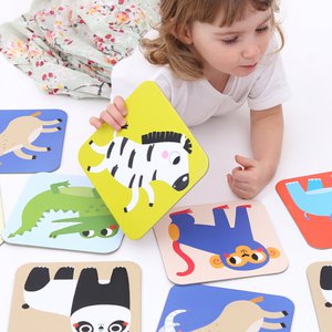 Suuuper Size Memory Game Wild Animals 2+