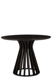 J-Line Tisch Connie – Holz – Dunkelbraun