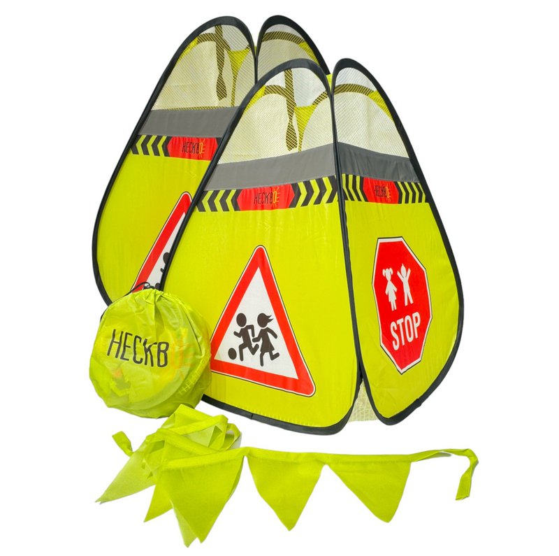 2x per bambini di avviso cubi di avvertimento