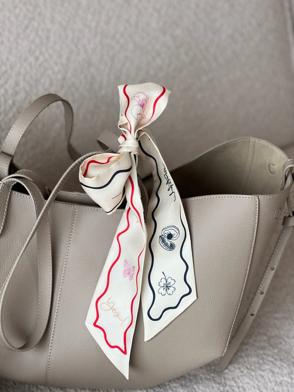 The Life Barn Abundance silk scarf