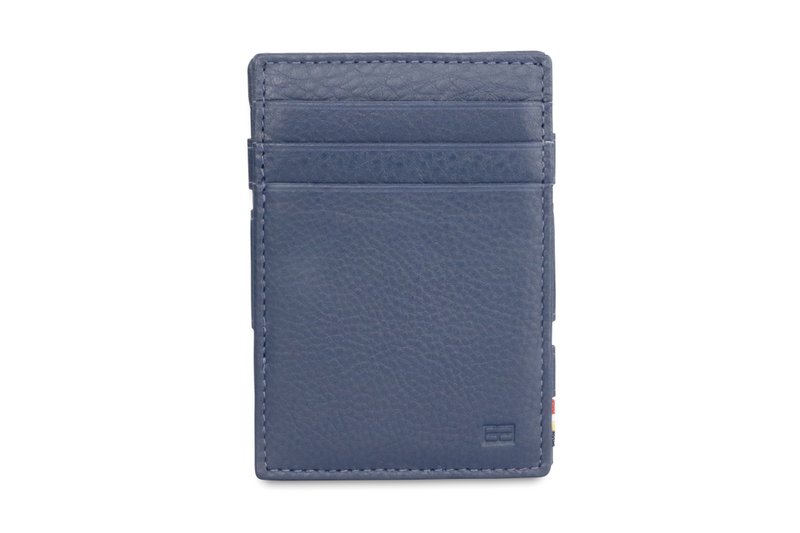 Portafoglio Essenziale ID Window Blu Navy