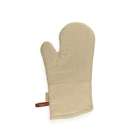 CH&F Oven Mitts 100% cotton | Silicone Dots | 18x33cm