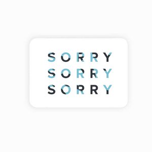 Postcard || Sorry