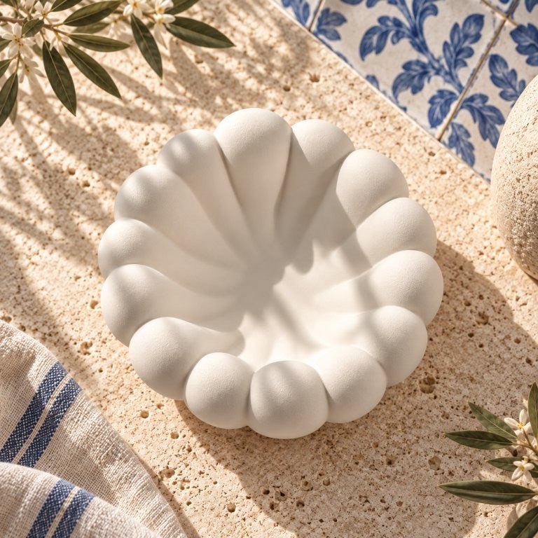 LAVURI Ihr eigenes Bubble-Tablett – handgefertigtes Deko-Tablett, DIY-Schale