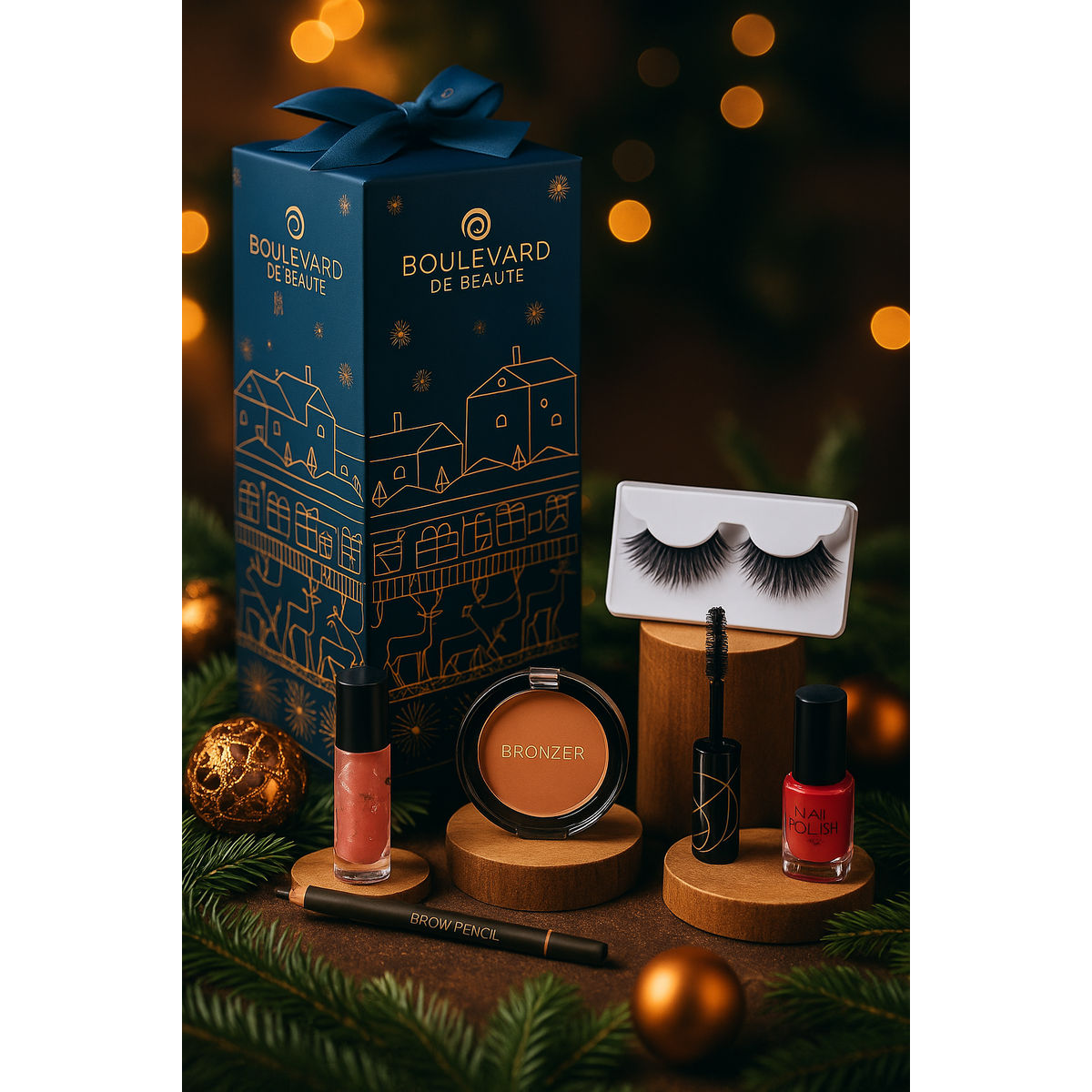 Advent calendar makeup and beauty accessories Starry Night