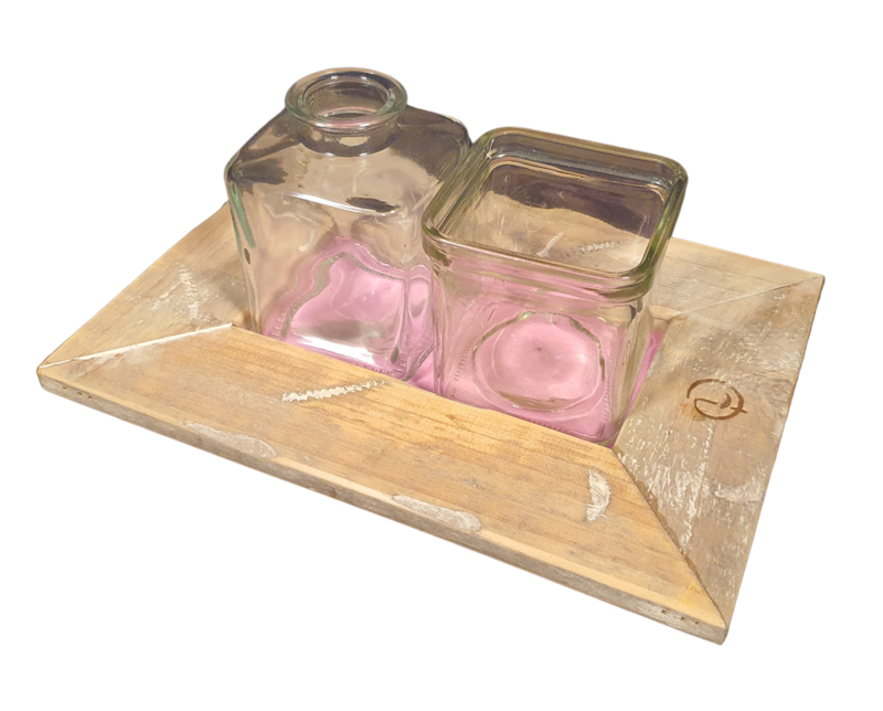tray old dutch annette colour pink 2