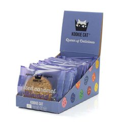 Salted Caramel Almond Cookie, organic, Kookie Cat, 50g