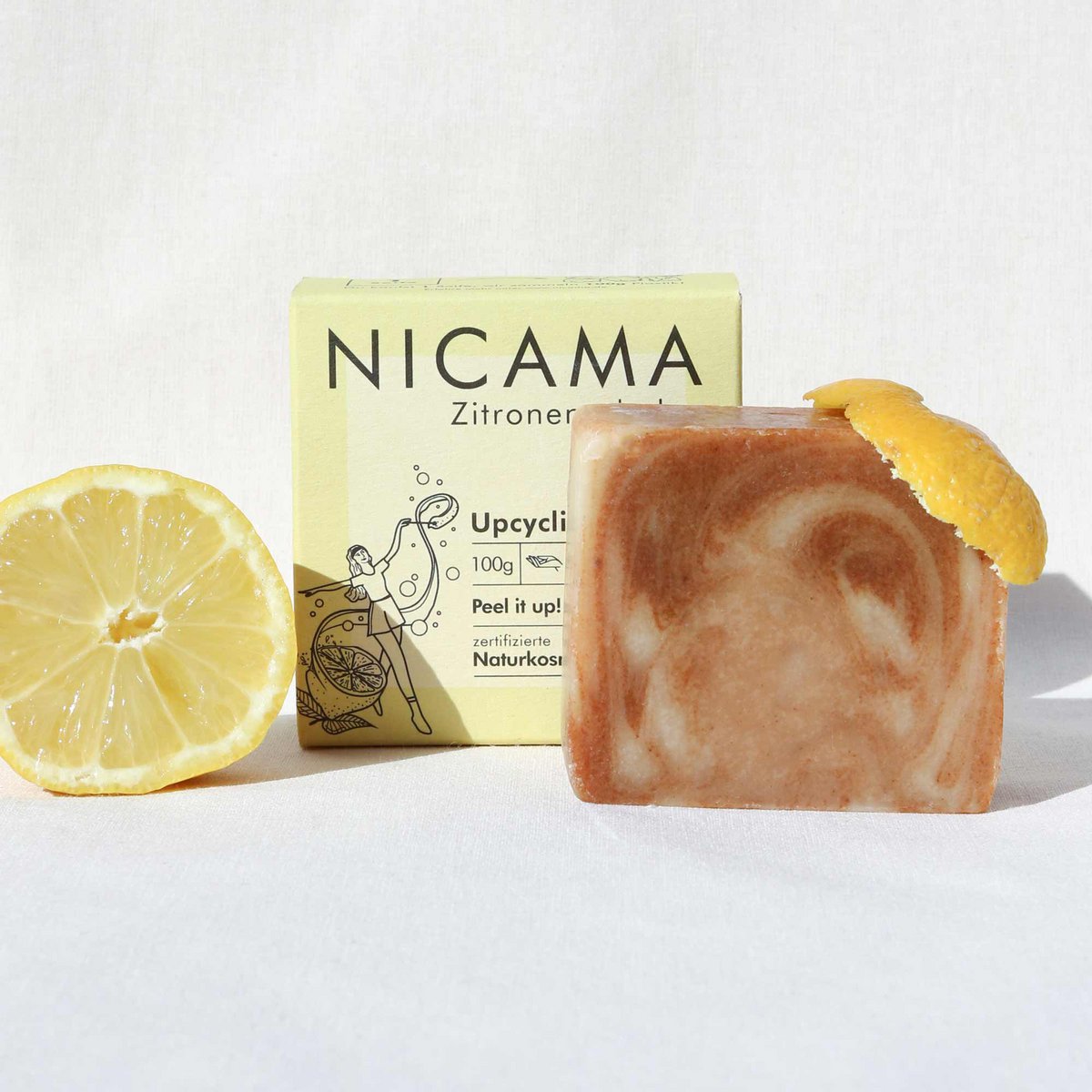 NICAMA - Upcycling sæbe med citronskal