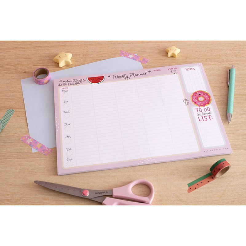 Weekly planner Child A4 Kawaii // Family planner Family planner