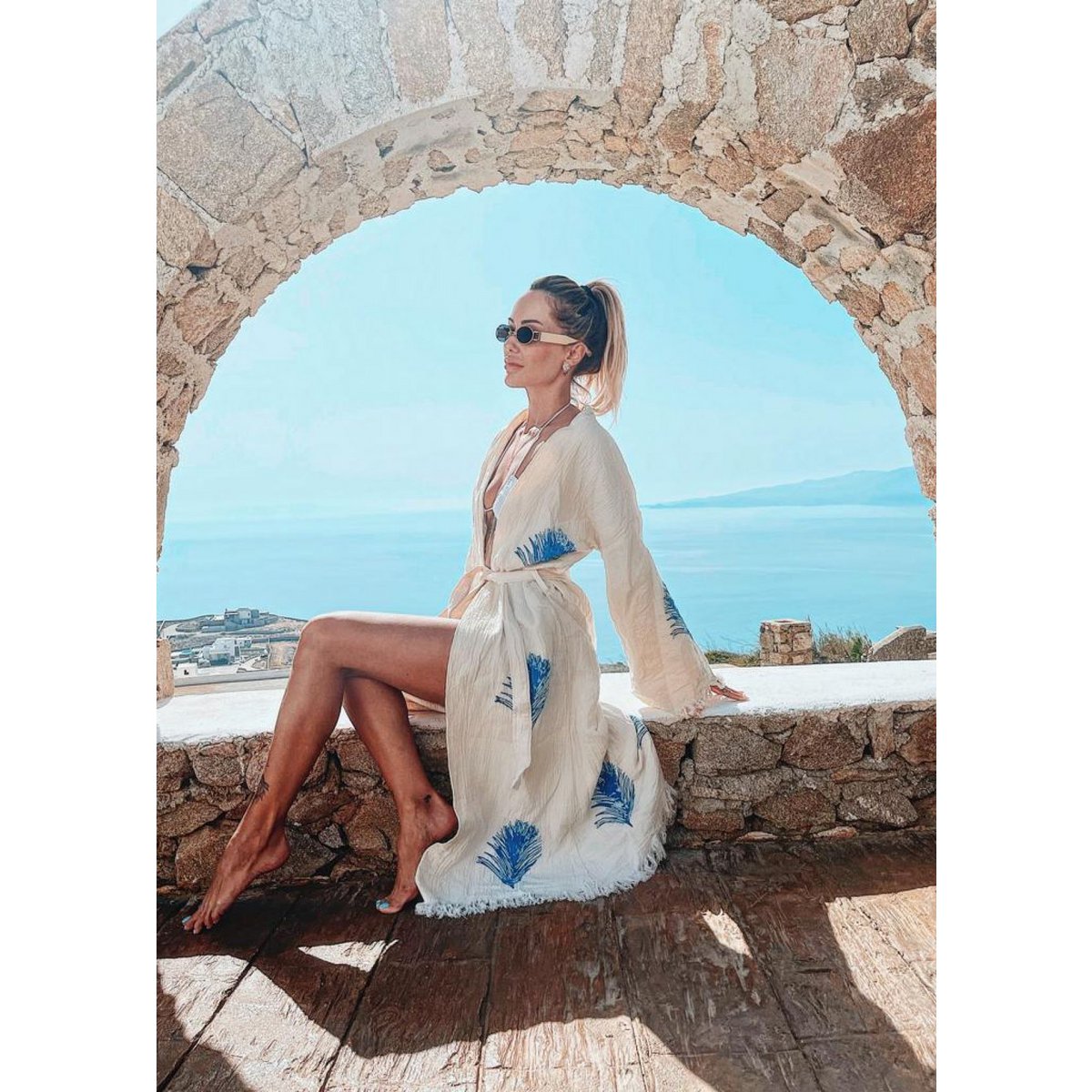 Elafry Long Kaftan