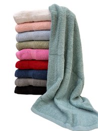 Soft combed cotton bath towels, 500 GSM, multiple colors and sizes available, absorbent terry cloth.