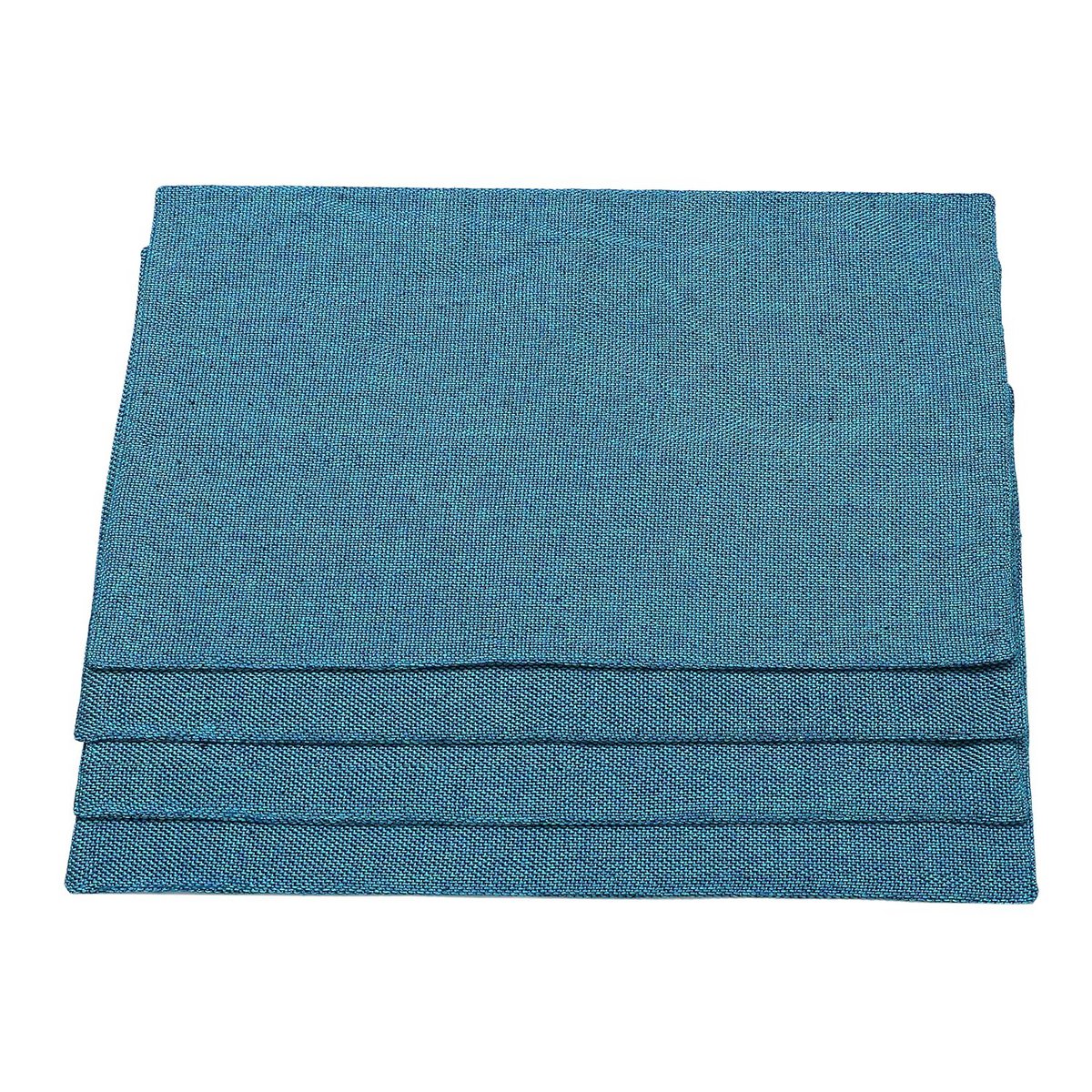 Tafelplacemats – mix van jute en polyester, hittebestendig – 30 x 40 cm (set van 4)