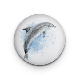 Decorative magnet Happy Dolphin