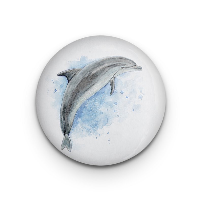 Magnete decorativo Delfino Felice